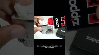 How to Refill Zippo Lighters Liquid Correctly [upl. by Arihsaj]