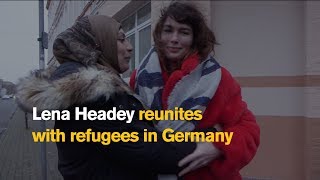 Lena Headey Reunites with Marwa a Syrian Refugee in Germany [upl. by Voccola]