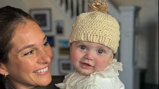 Stranger Crochets Hat for Baby on Plane Ride [upl. by Inavoig507]