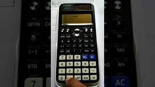 How to interpolate using CASIO fx991ex calculator [upl. by Fidole]