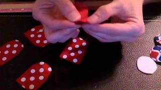 HOW TO Make a Five Petal Flower Bow Tutorial by Just Add A Bow [upl. by Lesna692]