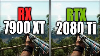 RX 7900 XT vs RTX 2080 Ti Benchmark Tests  Tested 20 Games [upl. by Belden]