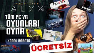 TÜM PC VR OYUNLARINI ÜCRETSİZ OYNAMAK İSTERMİSİN vr metaquest3 metaquest2 metaquest [upl. by Lamrert256]