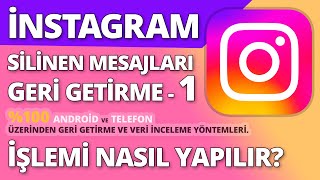 İNSTAGRAM SİLİNEN MESAJLARI GÖRME 1  Telefondan nasıl yapılır  ANDROİD  MOBİL [upl. by Harobed]