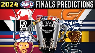 AFL Finals Predictions 2024 [upl. by Diego473]