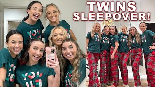 Twins Sleepover Ft Rybka Twins Brooklyn and Bailey  Merrell Twins [upl. by Tini]