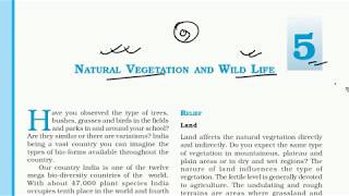 geography class 9 chapter 5 Natural Vegetation and Wildlife part 1 [upl. by Cher]