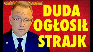 Andrzej Duda ogłasza strajk konstytucyjny celowo blokując powołanie ambasadora z Izraelu [upl. by Dietrich842]