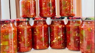 🌶Вот как готовить самое вкусное 🍅ЛЕЧО ИЗ ПОМИДОРОВ И БОЛГАРСКОГО ПЕРЦА Салат на зиму лучший‼️ [upl. by Keli]