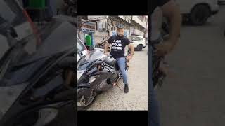 Gym  Biker  Bhopali biker  ytshots  Youtubeshots  trends  bike hayabusa  mostpopular [upl. by Amek]