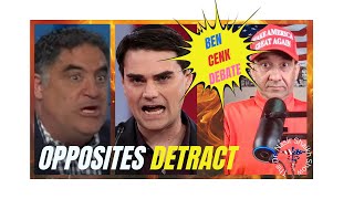 Epic Politicon Debate Cenk Uygur Takes on Ben Shapiro  Battle of the Big Mouths [upl. by Ettennej]