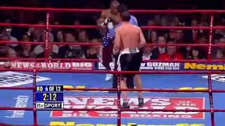 Calzaghe v Lacy World title unification Full fight Both undefeated [upl. by Herwick]