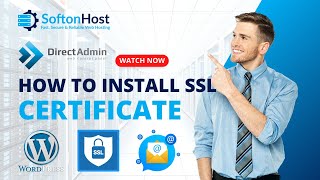 How to Install SSL Certificate in DirectAdmin  Step by Step Guide [upl. by Fesuoy]