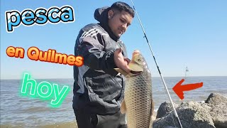 PESCA EN QUILMES Y COSTANERA NORTENO TE LO PIERDAS [upl. by Yeldud231]