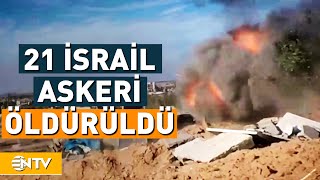 İsrail Ordusu Tek Bir Saldırıdaki En Ağır Kaybını Verdi  NTV [upl. by Justinian149]