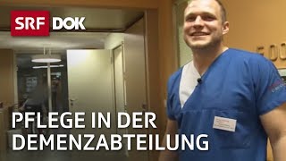 Pflegedienst in der Demenzabteilung  Reportage  SRF [upl. by Mylo]