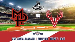 formula59  MINEROS vs VENADOS  SEMIFINAL  JUEGO 7  LIGA ESTATAL BANKAOOL [upl. by Aicenaj637]