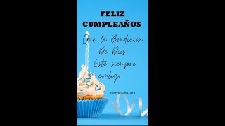 Tarjeta de Feliz cumpleaños Frases lindas [upl. by Elle]