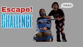 ANOTHER DUCT TAPE ESCAPE CHALLENGE [upl. by Fotzsyzrk]