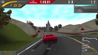 NFS 2 SE Ferrari F355  North Country 3dfx HD [upl. by Hanavas]