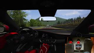 Alfa Giulia Quadrifoglio  Nurburgring lap  Assetto Corsa [upl. by Eicam]