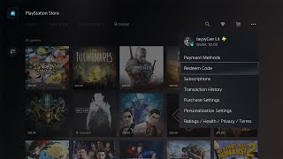 How To Redeem Codes On PS5 PLAYSTATION 5 How To Redeem Codes in PSN Store How to Redeem PSN CODES [upl. by Fowkes]