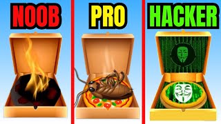 NOOB vs PRO vs HAKCER  PIZZAIOLO 🍕🪳 [upl. by Fortin]