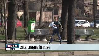 ZILE LIBERE ÎN 2024 [upl. by Yereffej643]