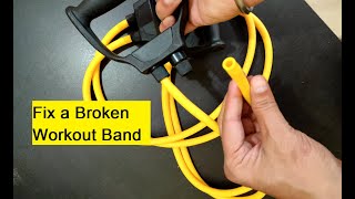 Fix Broken Resistance Band [upl. by Anomis99]