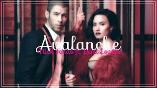 Nick Jonas ft Demi Lovato  Avalanche Lyrics  Deutsche Übersetzung [upl. by Tybald671]