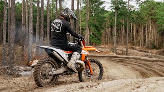 KTM 250 SX  Pure Two Stroke Sound [upl. by Sabanrab]