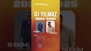 Dj Yılmaz 20242025 Yurtdışı Konser Takvimi [upl. by Corby]