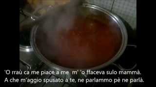 Cucina O rraù  il ragù [upl. by Kristofer929]