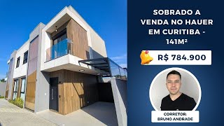 Vendido Sobrado para venda no Hauer em Curitiba 141m²  Bruno Andrade Corretor [upl. by Antoine]