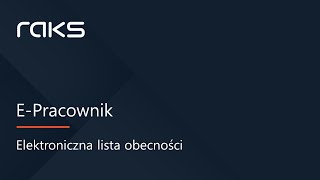 Kadry i Płace  Epracownik  Elektroniczna lista obecności [upl. by Cooe74]