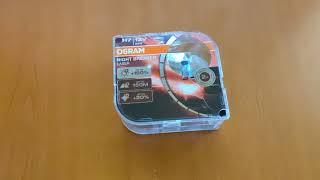 Osram Night Breaker Laser 150 Scurta Prezentare [upl. by Raffin]