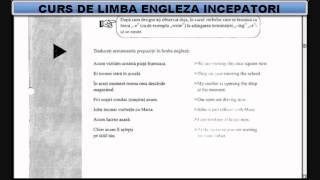 Curs de limba Engleza incepatori temavocabular  Lectia 5 [upl. by Yor]