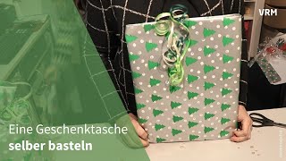 Geschenktasche selber basteln [upl. by Eltsirk]