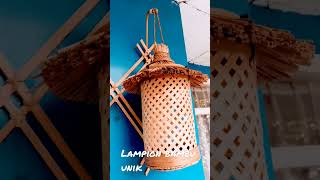 Lampion bambu unik [upl. by Htrap]