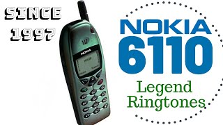 Nokia 6110  Ringtones [upl. by Ahsinik335]