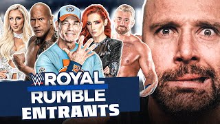 Predicting EVERY 2025 Royal Rumble Entrant before it makes sense [upl. by Yelik]