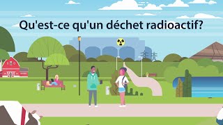 Qu’estce qu’un déchet radioactif [upl. by Etnovahs]