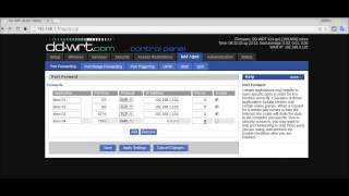Changing NAT Type By Forwarding Ports on DDWRT Router [upl. by Saxena226]