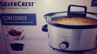 Silvercrest 6ltr slow cooker [upl. by Lotsirk]