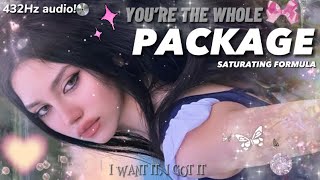 432Hz  You’re the whole package Beauty Intelligence Luck Love Money and Self Concept [upl. by Ingold28]