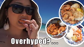 Giovannis Shrimp Truck  Hawaii Vlog [upl. by Askari244]