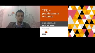 Formularz TPRC w praktycznym wydaniu  Webinarium PwC [upl. by Octave876]