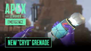 New quotCryoquot Grenade Datamined  Apex Legends [upl. by Storm]