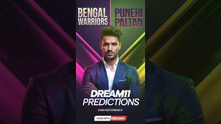 Bengal Warriors vs Puneri Paltan kabaddi Dream11 Prediction 🔥Dream11 Teamprokabaddi shorts [upl. by Lowney]