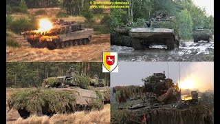 2024 Bataillonsgefechtsübung der Panzerlehrbrigade 9 im Gefechtsübungszentrum des Heeres Teil 1  2 [upl. by Warenne338]